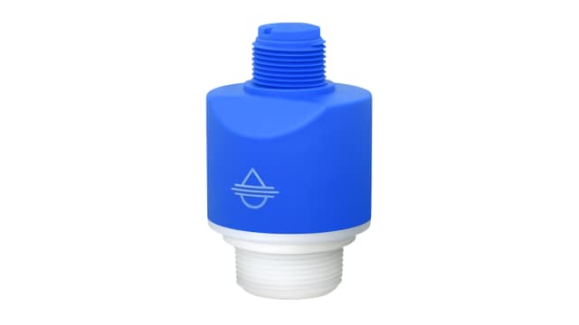 Flowline LR81 Series Radar Level Sensor, SDI-12 Output, Flange Mount, PVDF (pigmented polyvinylidene fluoride) Body | LR81-0012