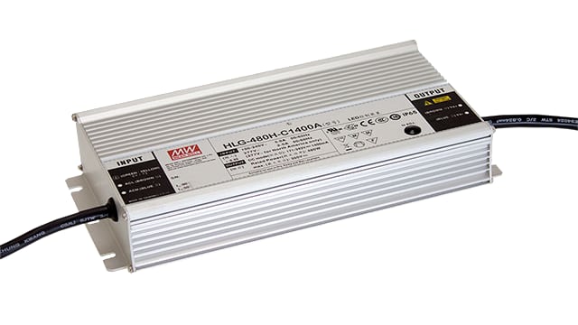 MEAN WELL Constant Voltage+Constant Current LED Driver, 280 V Output, 480 W Output 3 in 1 | HLG-480H-C2100A