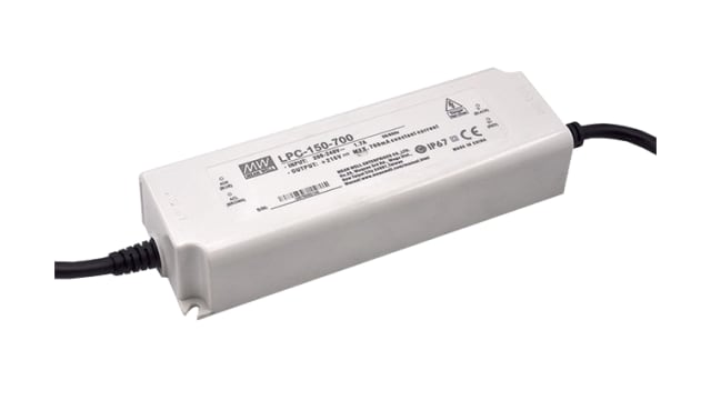 MEAN WELL, 62 V Output, 150 W Output, 2.45 A Yes | LPC-150-2450