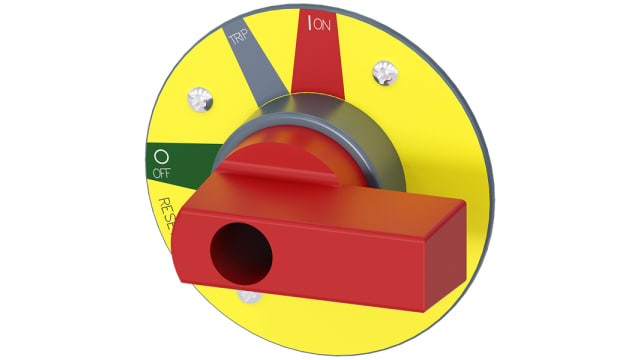 Siemens Cam Switch Handle, 3VA9 Series | 3VA9487-0GC05