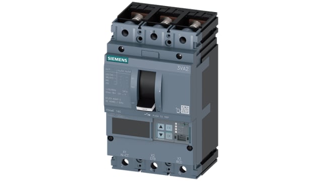 Siemens SENTRON 3VA2 Electronic Circuit Breaker 25 A 690V, 3 channels Type L | 3VA2125-8KQ32-0AA0