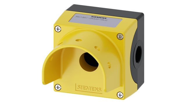 Siemens Housing with Protective Collar, For Use With Command Devices | 3SU1851-0AA00-0AJ2