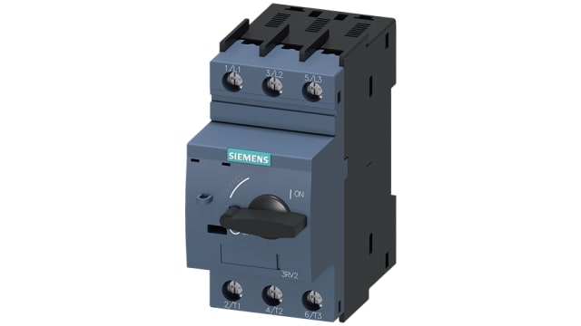 Siemens SIRIUS 3RV2 Electronic Circuit Breaker 0.4 A 20V, 3 channels, DIN Rail Type A | 3RV2311-0EC10