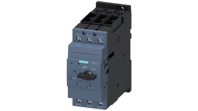 Siemens SIRIUS 3RV2 Electronic Circuit Breaker 14 A 20V, 3 channels, DIN Rail Type A | 3RV2331-4SC10