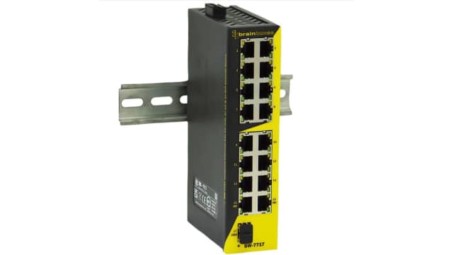 Brainboxes SW-7717, Unmanaged 17 Port Network Switch | SW-7717