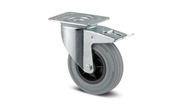 Tente Castor Wheel, 125kg Capacity, 200mm Wheel | 605712