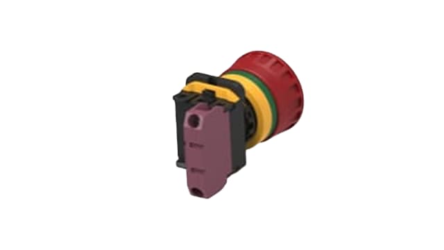 TE Connectivity PBES22 Series Emergency Stop Push Button, Panel Mount, 22.3mm Cutout, 1NC, IP20, IP65 | PBES22N01R