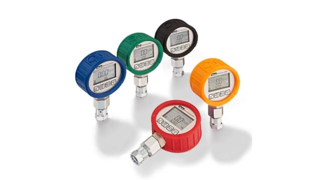 Parker 1/4 in LCD Digital Pressure Gauge 100bar 90mm Outside Diameter | SCJN-100-01