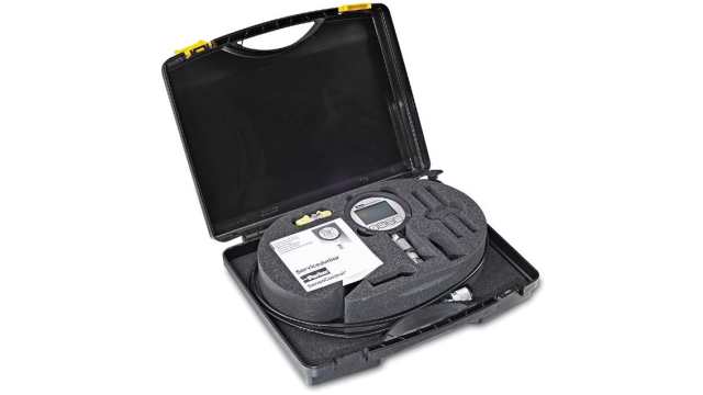 Parker 1/4 in LCD Digital Pressure Gauge 16bar 90mm Outside Diameter | SCJN-KIT-016-L1