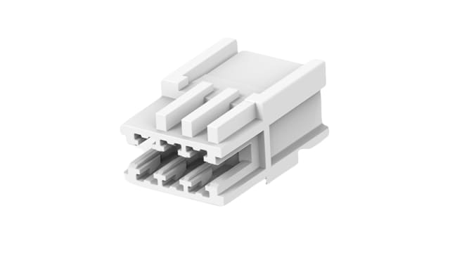 TE Connectivity 2391423-3 Series Straight Edge Connector Female, Board, 3-Contacts, 2.5 mm Pitch, 1 Row, Crimp | 2391423-3
