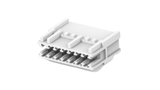 TE Connectivity 2391423-7 Series Straight Edge Connector Female, Board, 7-Contacts, 2.5 mm Pitch, 1 Row, Crimp | 2391423-7