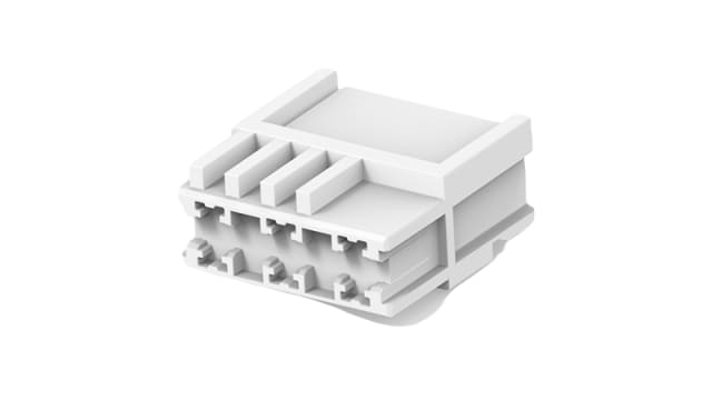 TE Connectivity 2404460-3 Series Straight Edge Connector Female, Board, 3-Contacts, 2.5 mm Pitch, 1 Row, Crimp | 2404460-3