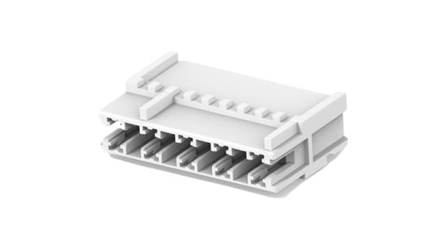 TE Connectivity 2404460-5 Series Straight Edge Connector Female, Board, 3-Contacts, 2.5 mm Pitch, 1 Row, Crimp | 2404460-5