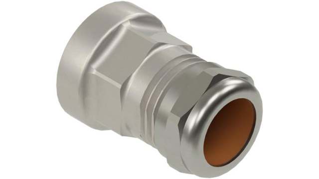 HARTING, HARTING ICCSize 20.5 mm Straight Backshell, For Use With Cable Gland | 19591204013