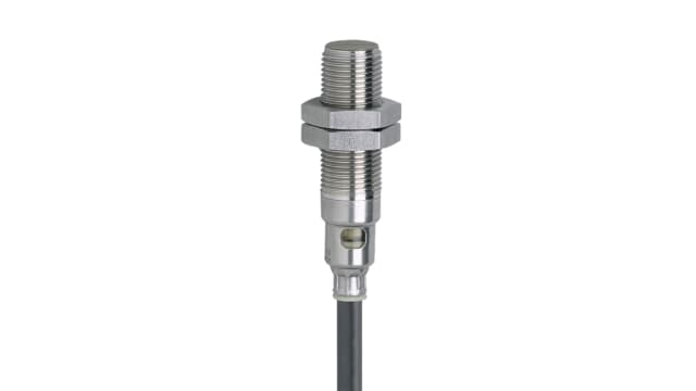 ifm electronic Inductive Threaded Barrel Proximity Sensor, M12, 4 mm Detection, PNP NO, 10 → 36 V dc | IFT207