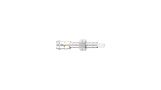 ifm electronic Inductive Threaded Barrel Proximity Sensor, M8, 4 mm Detection, PNP NO, 10 → 30 V dc | IE5331