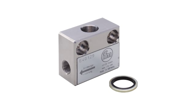 ifm electronic, E401 Series Adapter for Use with Small Volumetric Flow Quantities | E40129