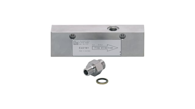 ifm electronic, E401 Series Adapter for Use with Small Volumetric Flow Quantities | E40161