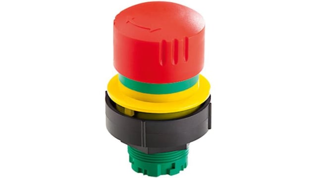 HARTING Har-Stop Series Emergency Stop Push Button, 30.5mm Cutout, IP65, IP67 | 09454532500