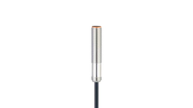 ifm electronic Inductive Threaded Barrel Proximity Sensor, M12, 2 mm Detection, NPN NO, 10 → 30 V dc | IF7106