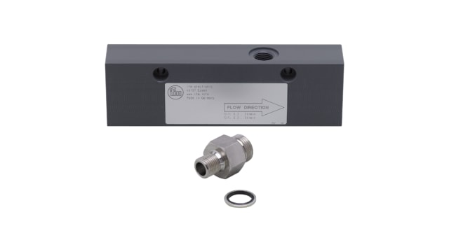 ifm electronic, E401 Series Adapter for Use with Small Volumetric Flow Quantities | E40181