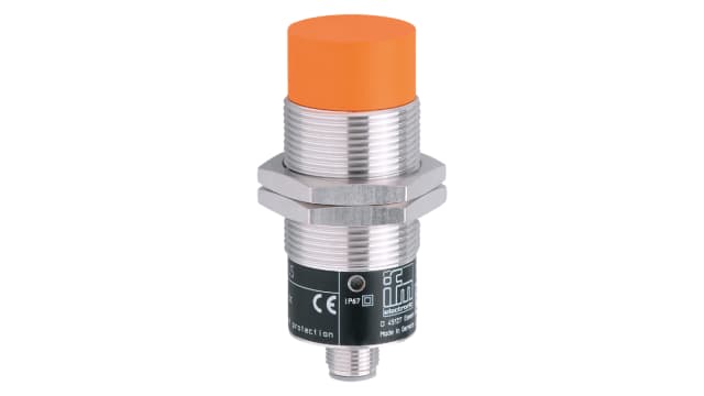 ifm electronic Inductive Threaded Barrel Proximity Sensor, M30, 15 mm Detection, PNP/NPN NO/NC, 10 → 55 V dc | II5734