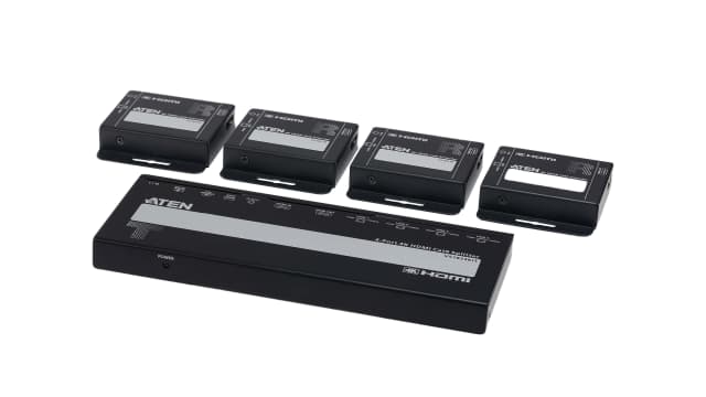 Aten 4 Port 1 Input 1 Output HDMI Splitter 4096 x 2160 pixel | VS1824KIT-AT-E