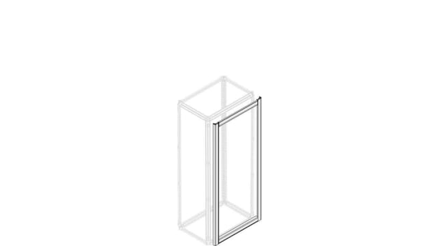 ABB PPCV2000 Series Pickled Steel Sheet Enclosure Profile, 42.5 mm W, 2008 mm H, 23 mm D, 23 mm L For Use With PPCV2000 | 1STQ009295A0000