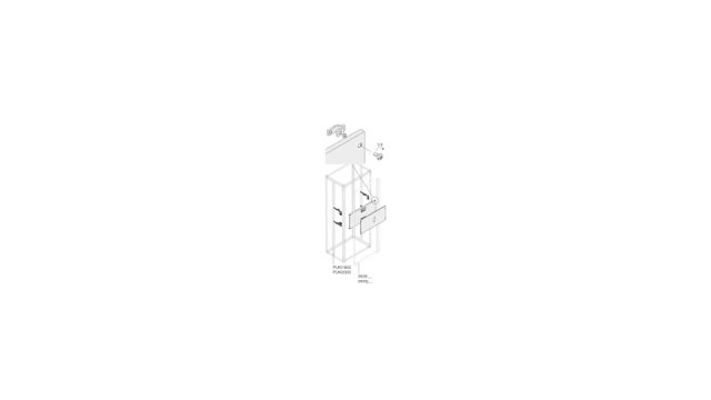 ABB 1STQ Series Pickled Steel Sheet Installation Kit for Use with Modular Boards - System Pro E Power, 450 x 600mm | 1STQ001440B0000