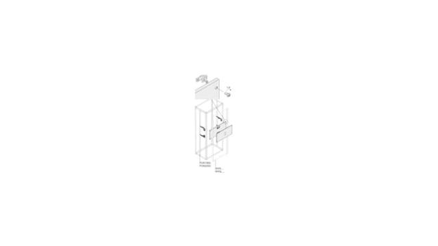 ABB 1STQ Series Pickled Steel Sheet Installation Kit for Use with Modular Boards - System Pro E Power, 350 x 800mm | 1STQ005222B0000