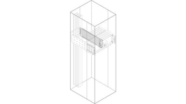 ABB 1STQ Series Pickled Steel Sheet Divider Panel for Use with Modular Boards - System Pro E Power, 200 x 500mm | 1STQ002056B0000