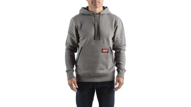 Milwaukee Midweight Grey 30% Polyester, 70% Cotton Men's Pull Over 2XL | 4932493125