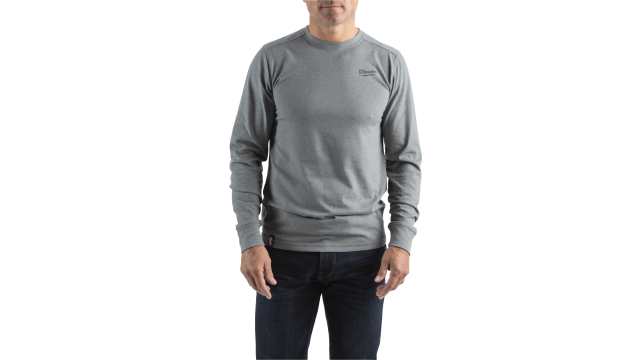 Milwaukee Grey Polyester, Cotton Long Sleeve T-Shirt L | 4932492990