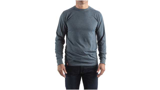 Milwaukee Blue Polyester, Cotton Long Sleeve T-Shirt S | 4932492993