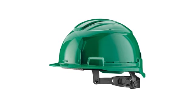 Milwaukee Bolt 100 Green Hard Hat Chin Strap Included Ventilated Adjustable | 4932478915