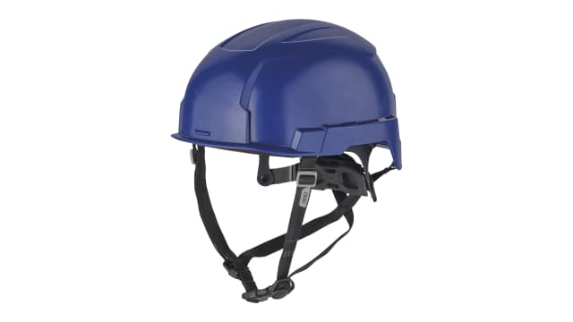 Milwaukee Bolt 200 Blue Hard Hat Chin Strap Included Ventilated Adjustable | 4932480655