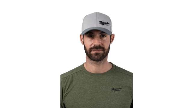 Milwaukee Grey Standard Bump Cap Cotton, Polyester | 4932493102