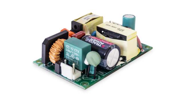 TRACOPOWER AC-DC Power Supply, TXO 120-124-J, 24V dc, 5A, 120W, 1 Output, 90 → 264V ac Input Voltage | TXO 120-124-J