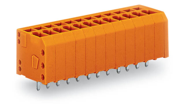 WAGO 739 Series PCB Connector, 12-Contact, 3.81 mm Pitch, Through Hole, 1 Row | 739-342