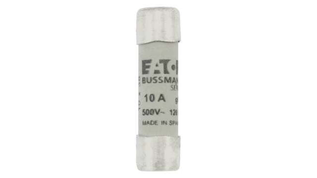 Eaton 10 A Cartridge Fuse, 10 x 38 mm | C10G10 CYLINDRICAL FUSE 10 x 38 10A GG 500V AC