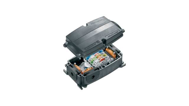 Eaton Rapid Link Series Black Plastic Junction Box, IP65, 181 mm, 104 mm 67 mm | 116905 RA-C4-PB65