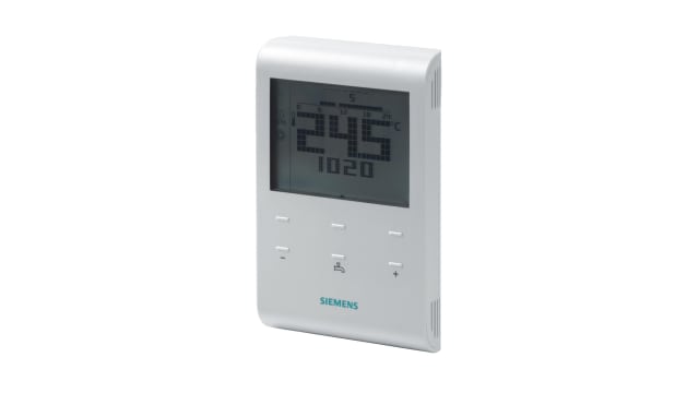 Siemens RDE100 Chassis Mount Thermostat, 85 x 127 x 21.5mm ON/OFF, 230 V Supply Voltage ON/OFF | RDE100.1DHW / S55770-T280