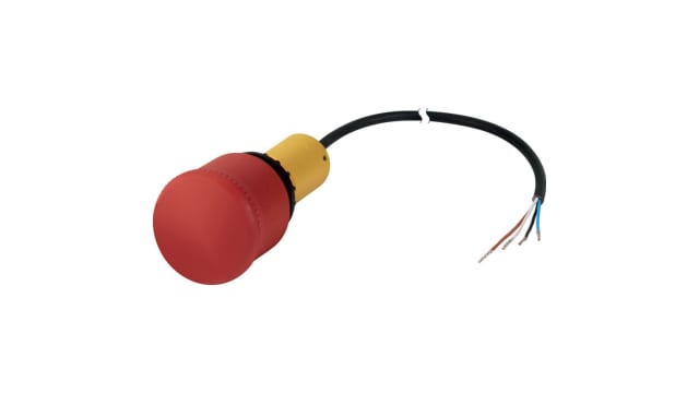 Eaton Eaton Moeller Series Series Pull to Release Emergency Stop Push Button, Cable Mount, 38mm Cutout, 2 NC, IP66 | 185169 C22-PV-K02-P62