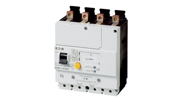 Eaton NZM Accessory Earth-Fault Releases for use with 4 Pole NZM1-4 Circuit- Breakers, N1-4 Switch-Disconnectors | 104612 NZM1-4-XFI30U
