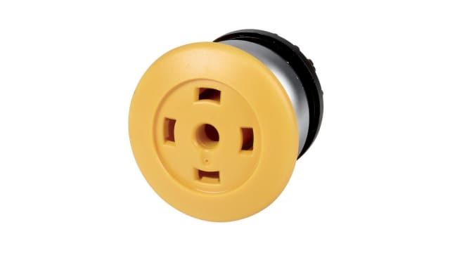Eaton Yellow Push Button Actuator | 216738 M22-DP-Y-X-GVP