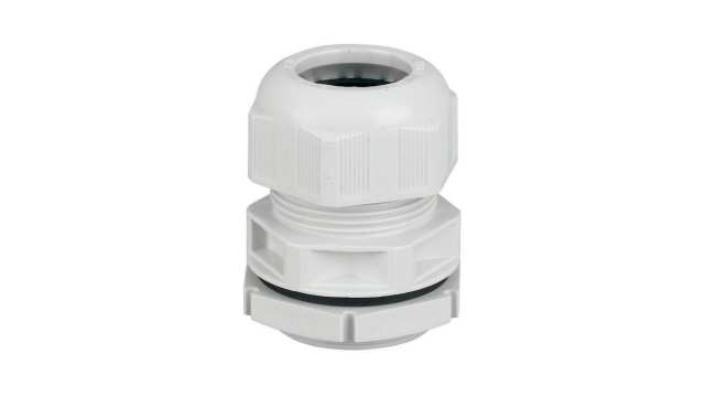 xEffect Accessories Series Grey Polyamide Cable Gland, M16 Thread, 4.5mm min., 10mm max., IP68 | 215077 V-M16