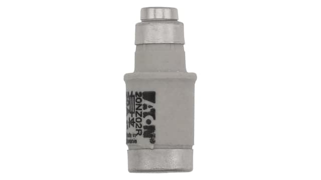 Eaton 20 A D02 Bottle Fuse, gR, 400 V | 20NZ02R FUSE-D02 20A GR 400VAC E18