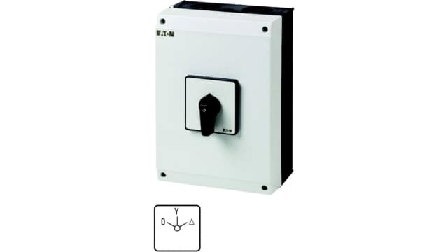 3P 3 Position 60° Star Delta Cam Switch, 690V ac, 100A, Short Thumb Grip Actuator | 222918 T5-4-8410/I5