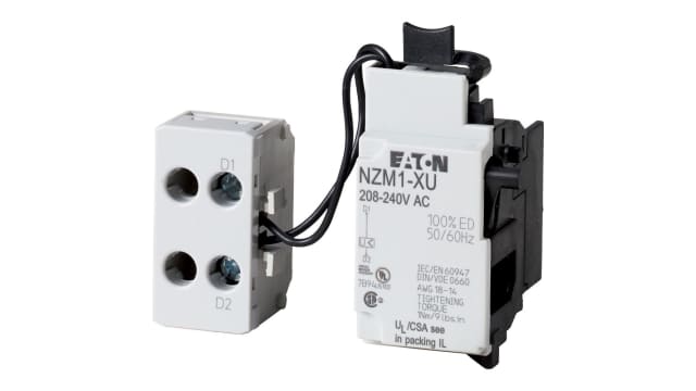 Eaton NZM Accessory Undervoltage Release for use with N(S)1(-4), NZM1(-4) | 259436 NZM1-XU48AC