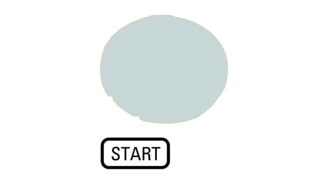 Eaton Button Lens for Use with M22 Pushbuttons | 218329 M22-XDL-W-GB1